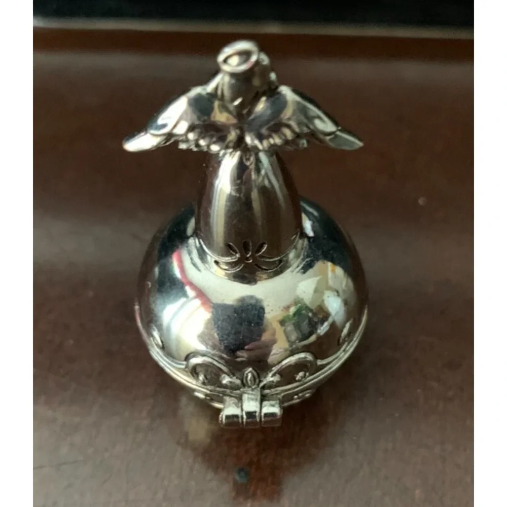 Vintage Memory Ring, Trinket,‎ First Tooth Box Angel Good Condition